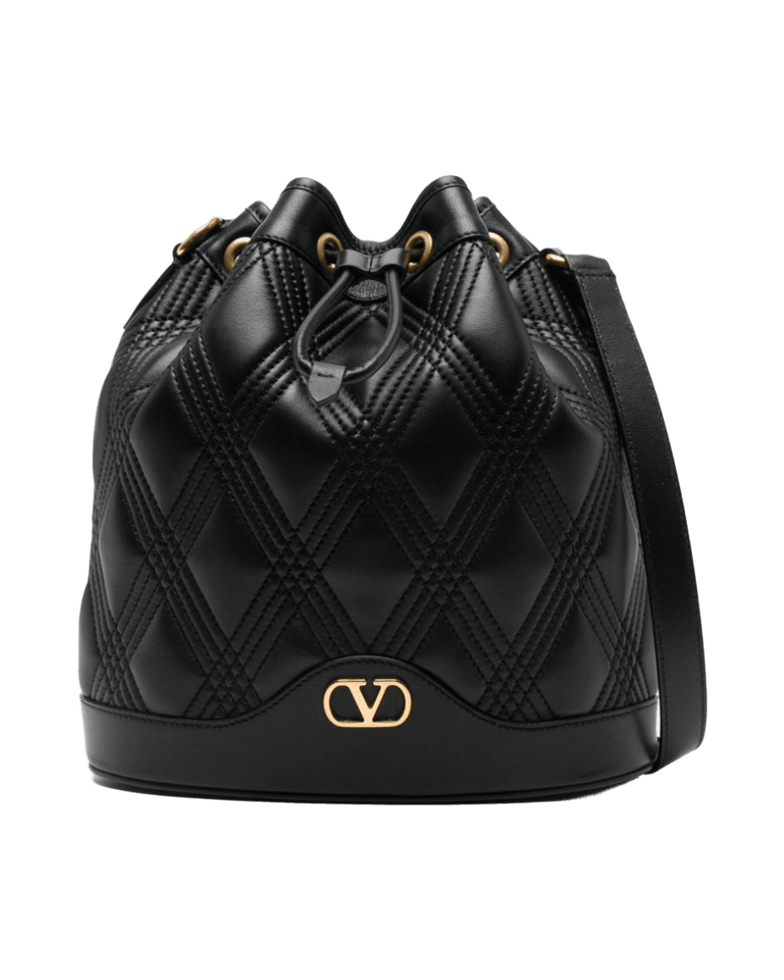 Valentino Leather Garavani Quiltie 67 Bucket Bag Glam Steals