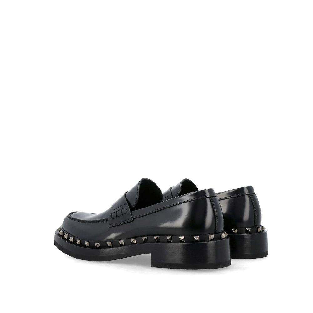Valentino Leather Garavani Rockstud 35Mm Sandals Glam Steals