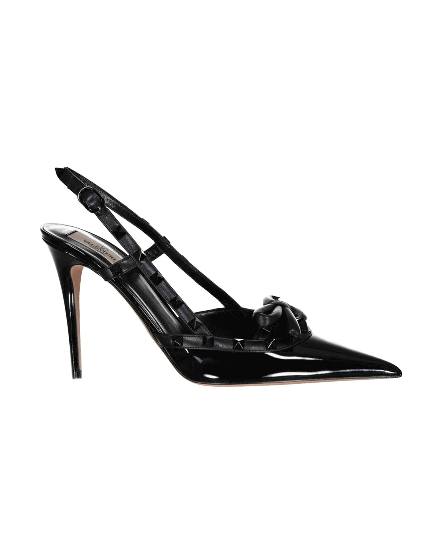 Valentino Leather Garavani Rockstud Slingback Pumps Glam Steals