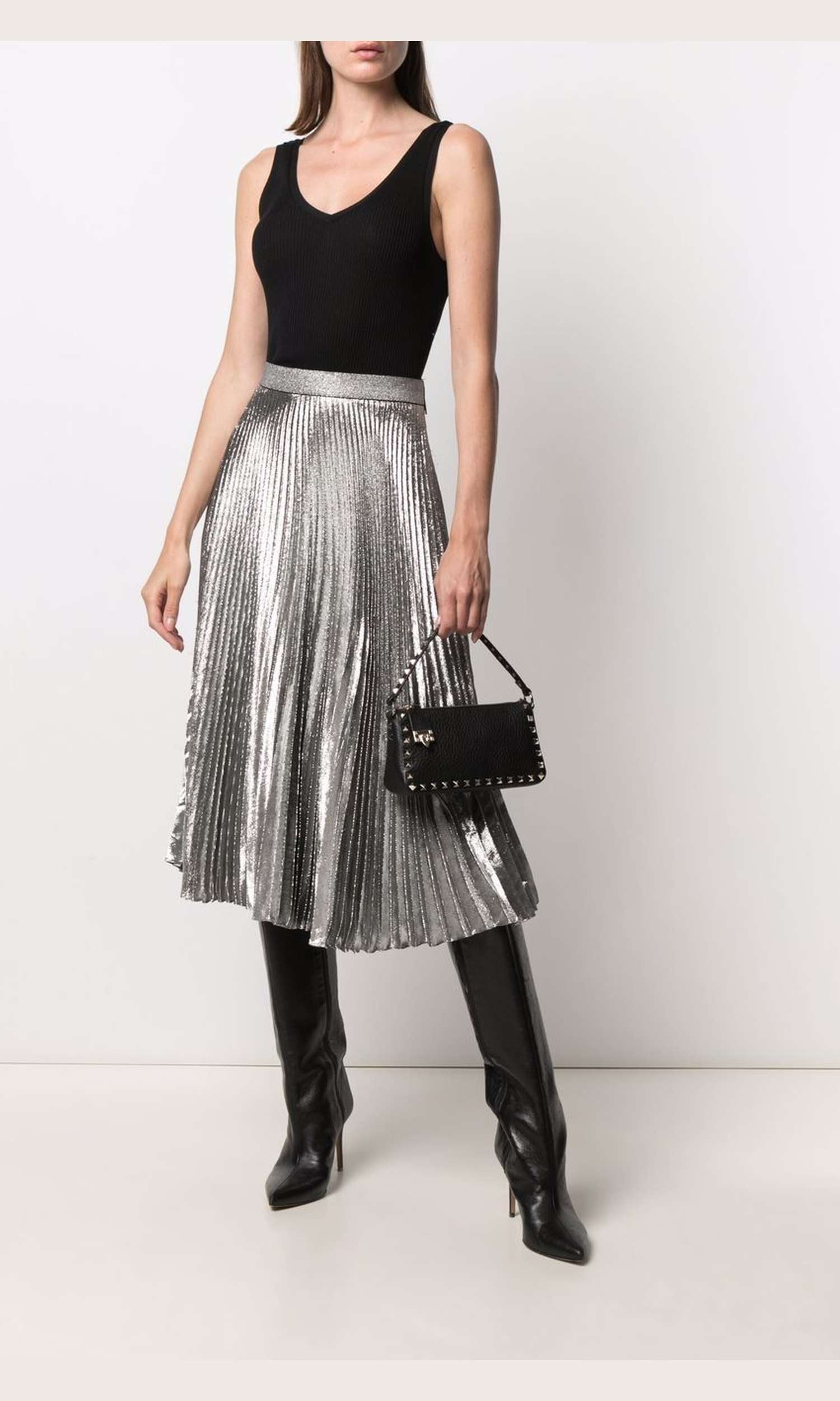 Valentino Leather Garavani Rockstud Small Shoulder Bag Glam Steals