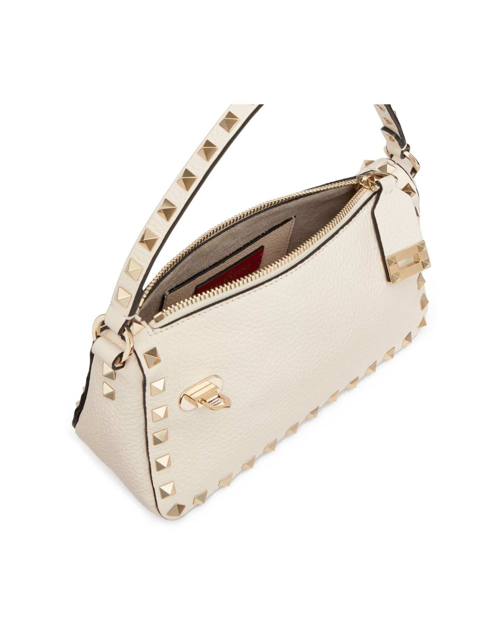 Valentino Leather Garavani Rockstud Small Shoulder Bag Glam Steals