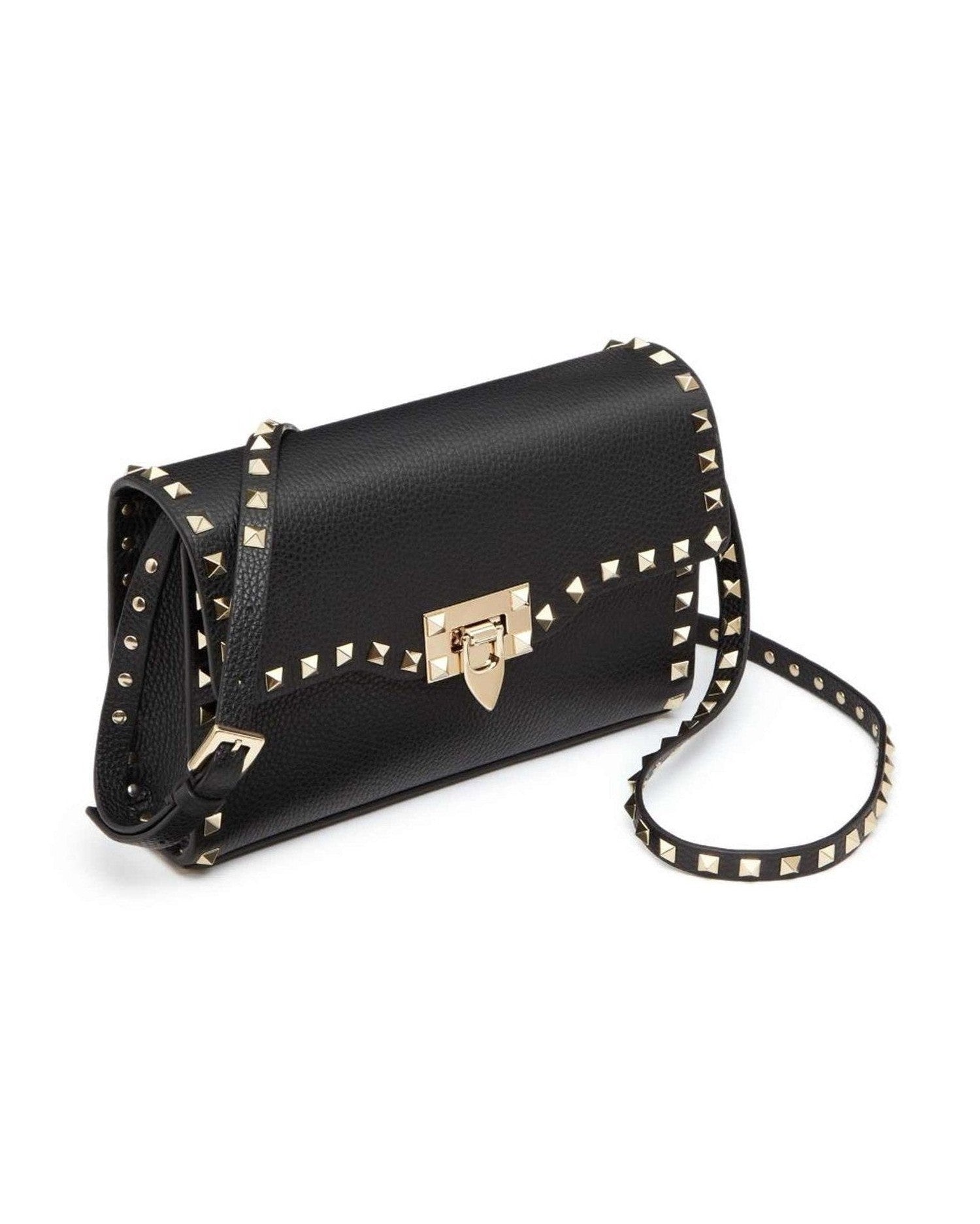 Valentino Leather Garavani Rockstud Small Shoulder Bag Glam Steals