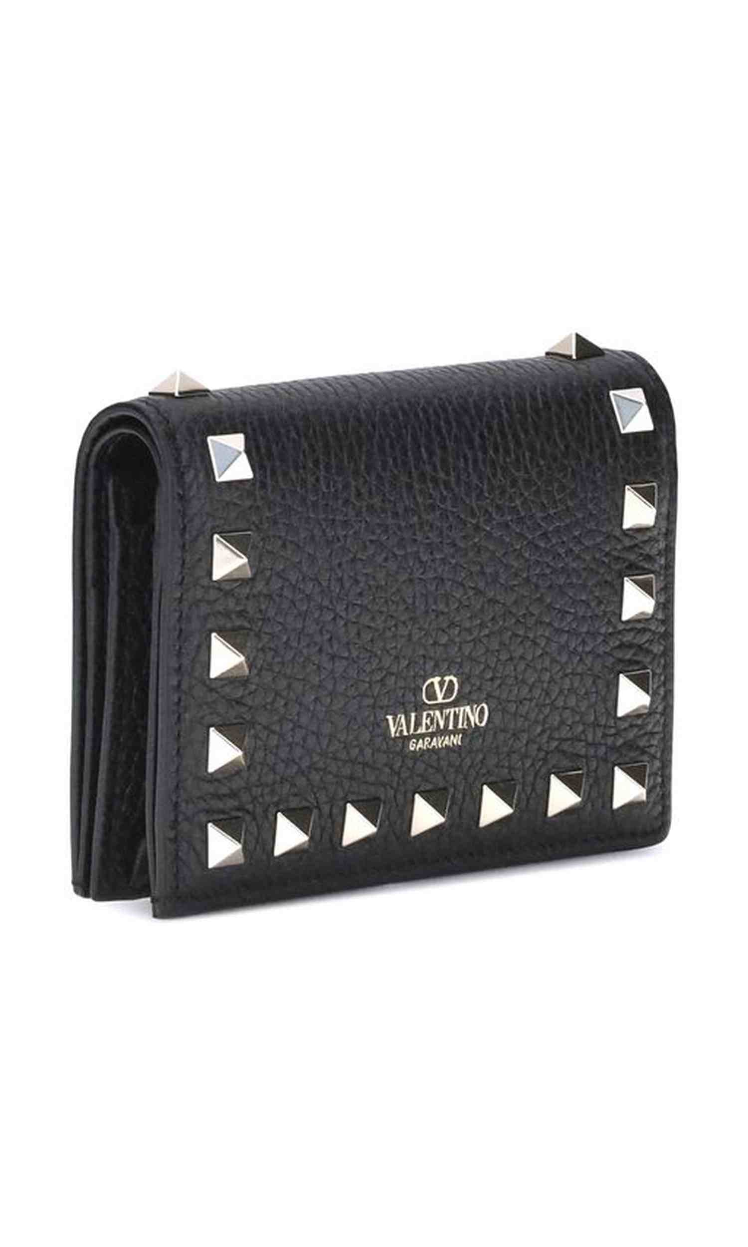 Valentino Leather Garavani Rockstud Wallet Glam Steals