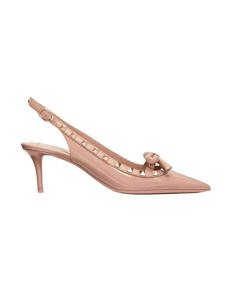 Valentino Garavani Leather Slingback Pumps Glam Steals
