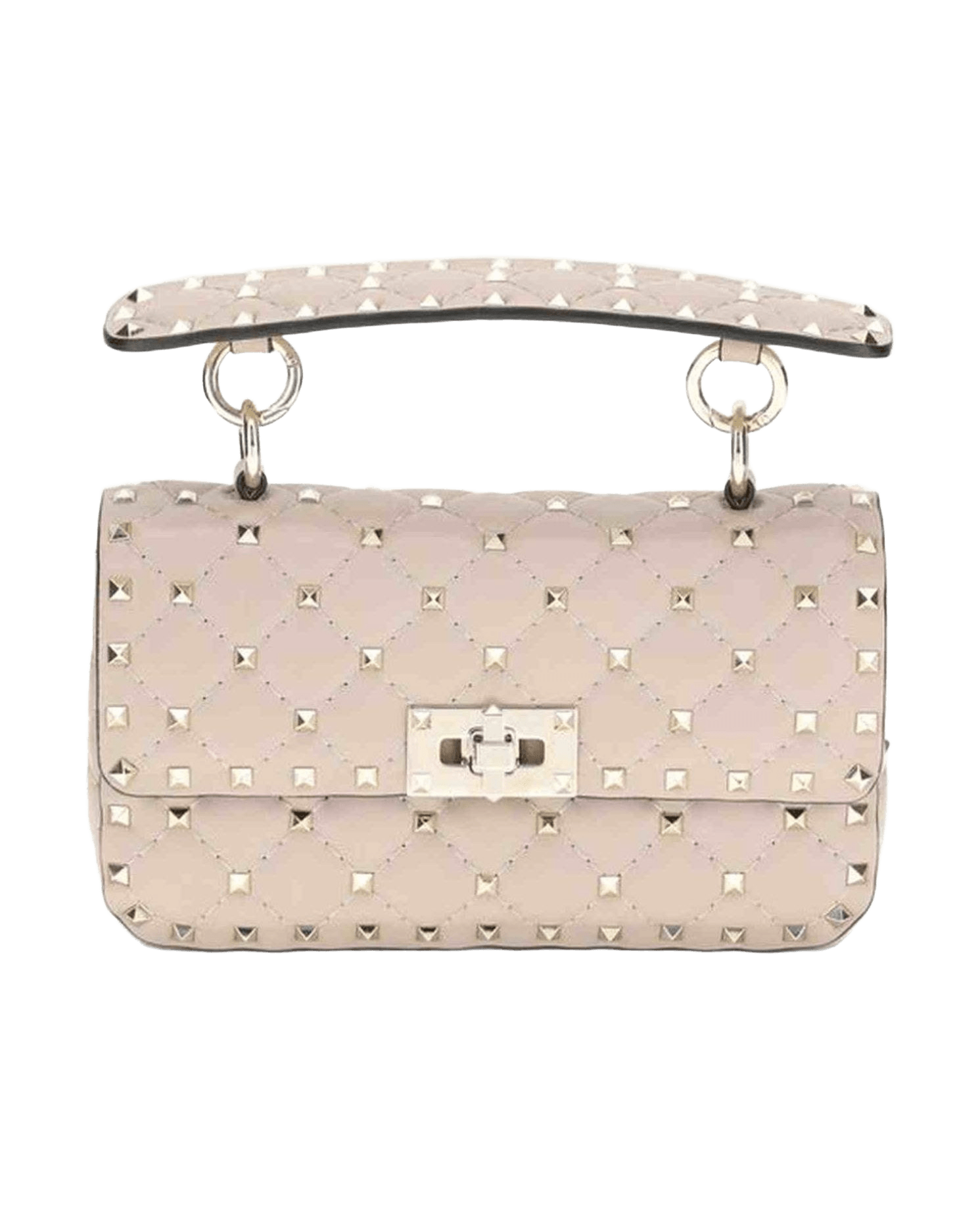 Valentino Garavani Leather Small Rockstud Spike Handbag