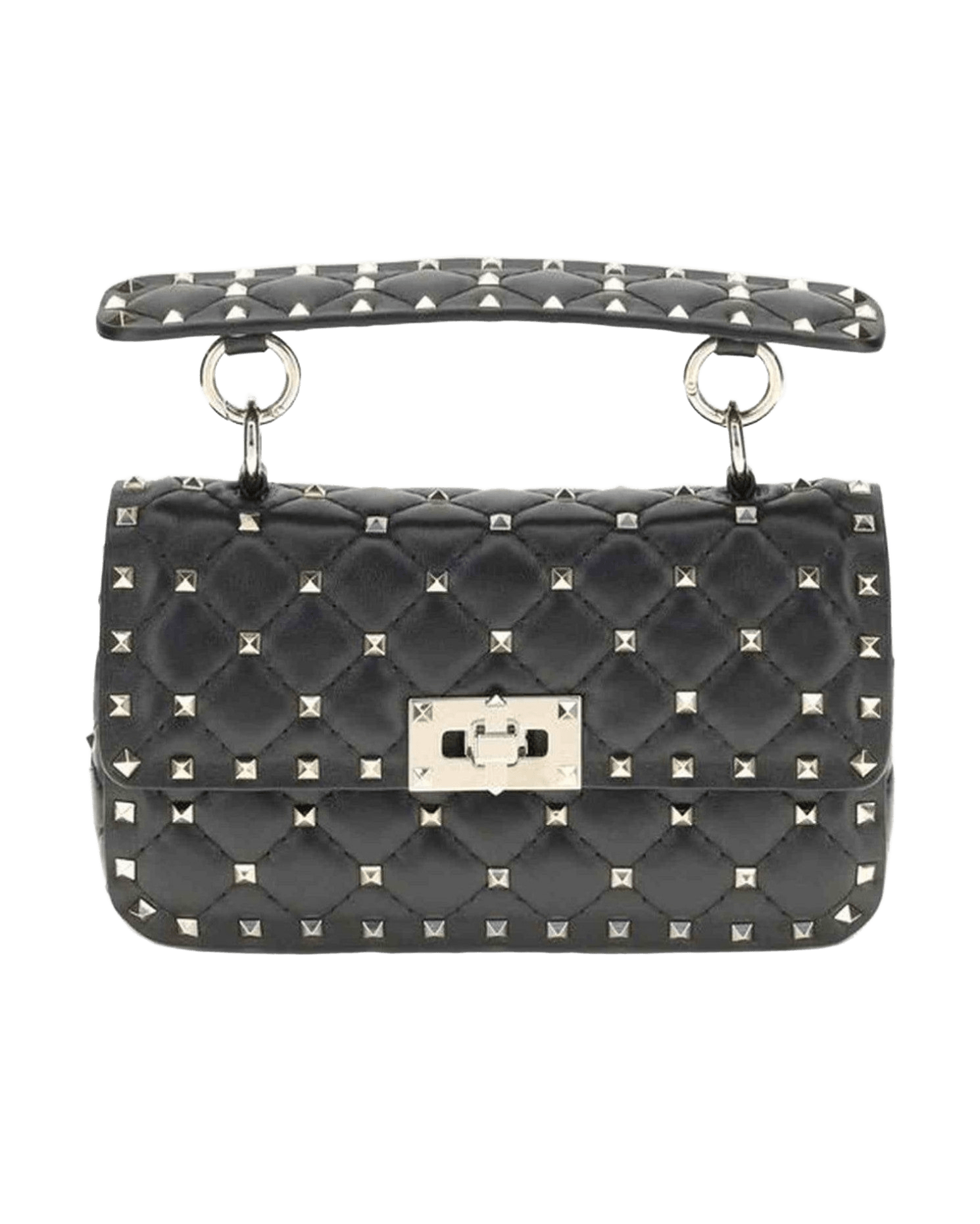 Valentino Leather Garavani Small Rockstud Spike Handbag Glam Steals