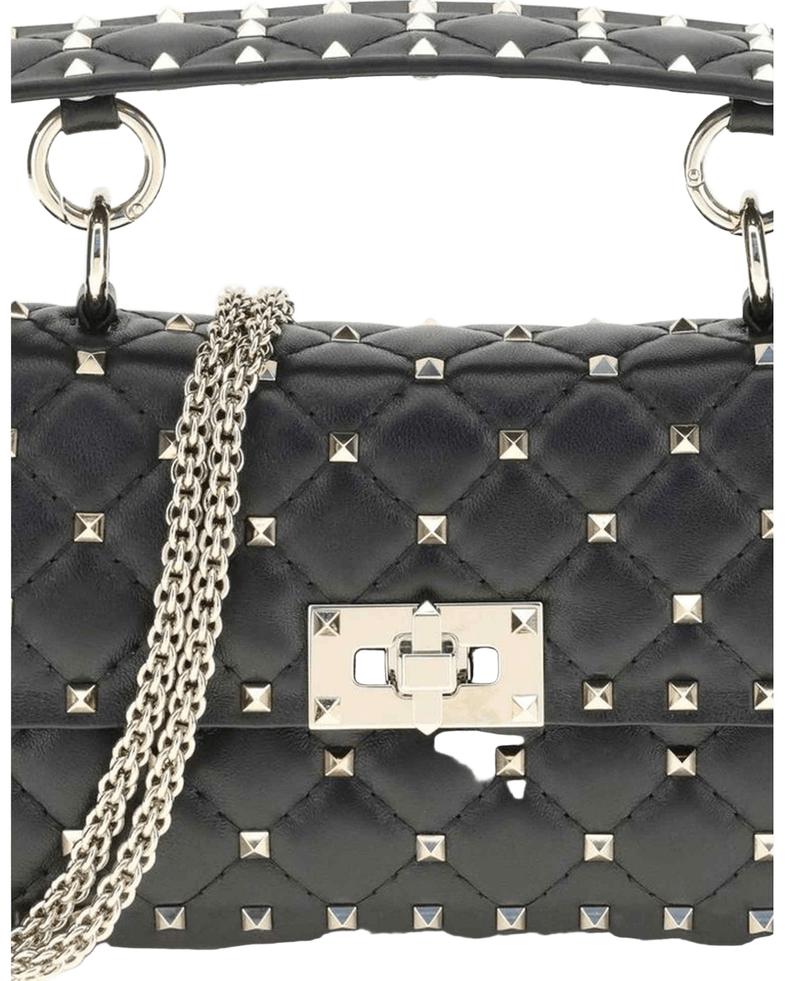 Valentino Leather Garavani Small Rockstud Spike Handbag Glam Steals