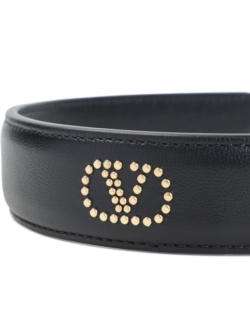 Valentino Leather Garavani Stud Embellished Headband Glam Steals