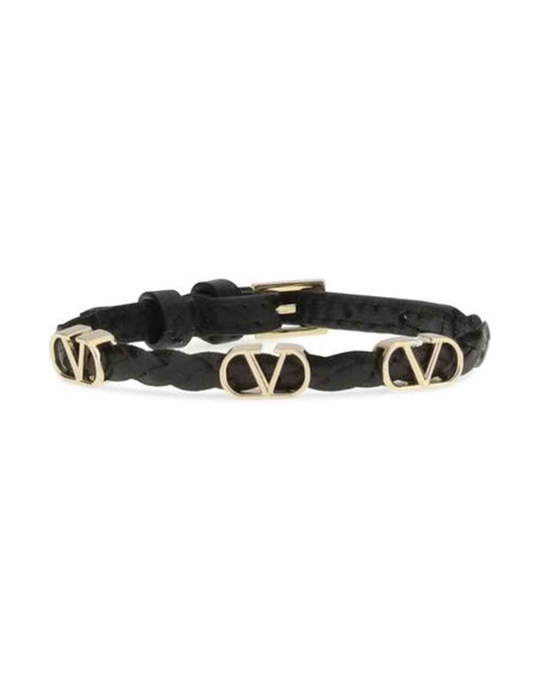 Valentino Leather Garavani Vlogo Bracelet Glam Steals