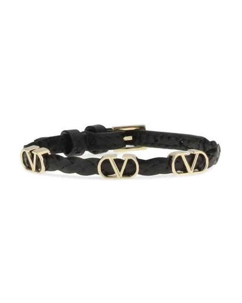 Valentino Leather Garavani Vlogo Bracelet Glam Steals