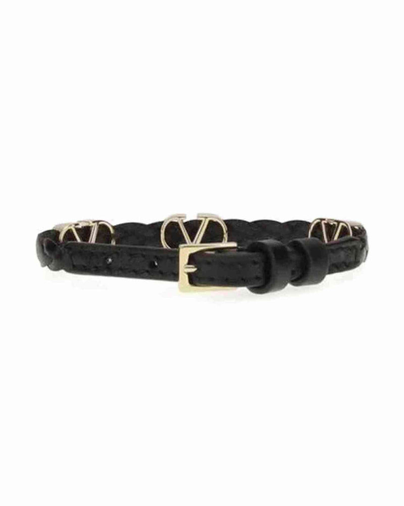 Valentino Leather Garavani Vlogo Bracelet Glam Steals