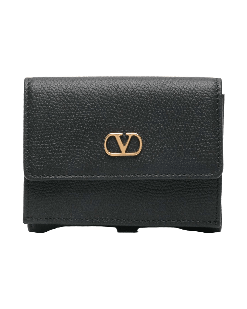 Valentino Garavani Leather Vlogo Wallet Glam Steals