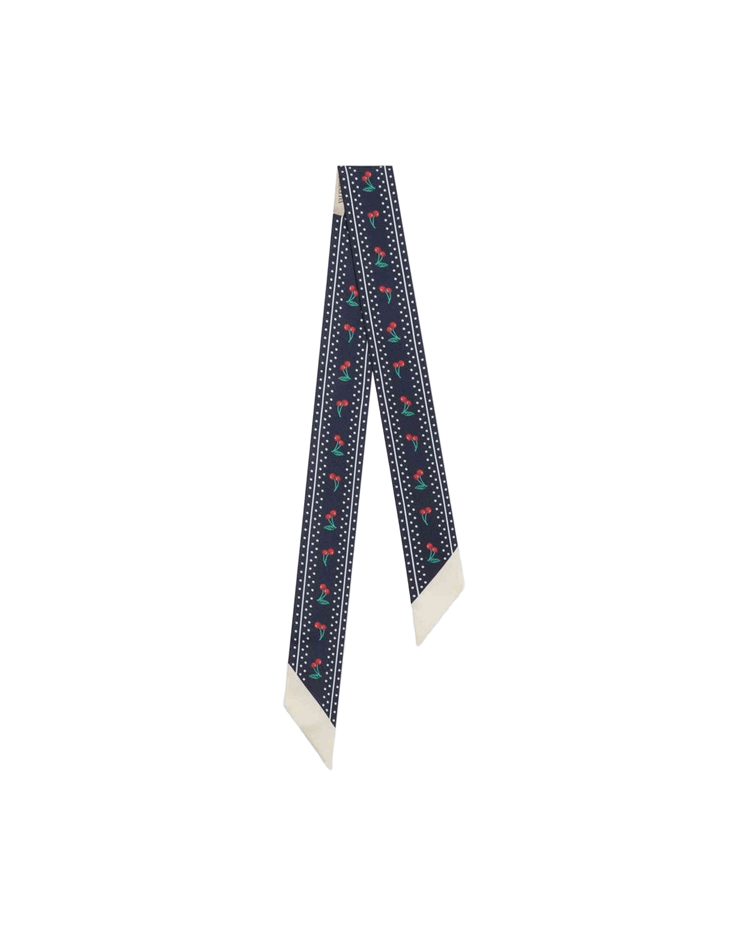 Valentino Silk Garavani Cherryfic Bandeaux Scarf Glam Steals