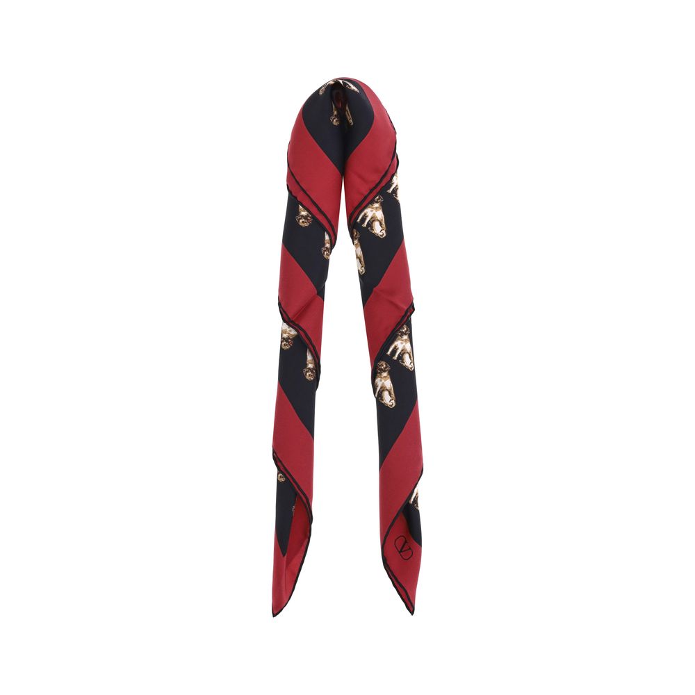 Valentino Silk Garavani Petit Charles Scarf Glam Steals
