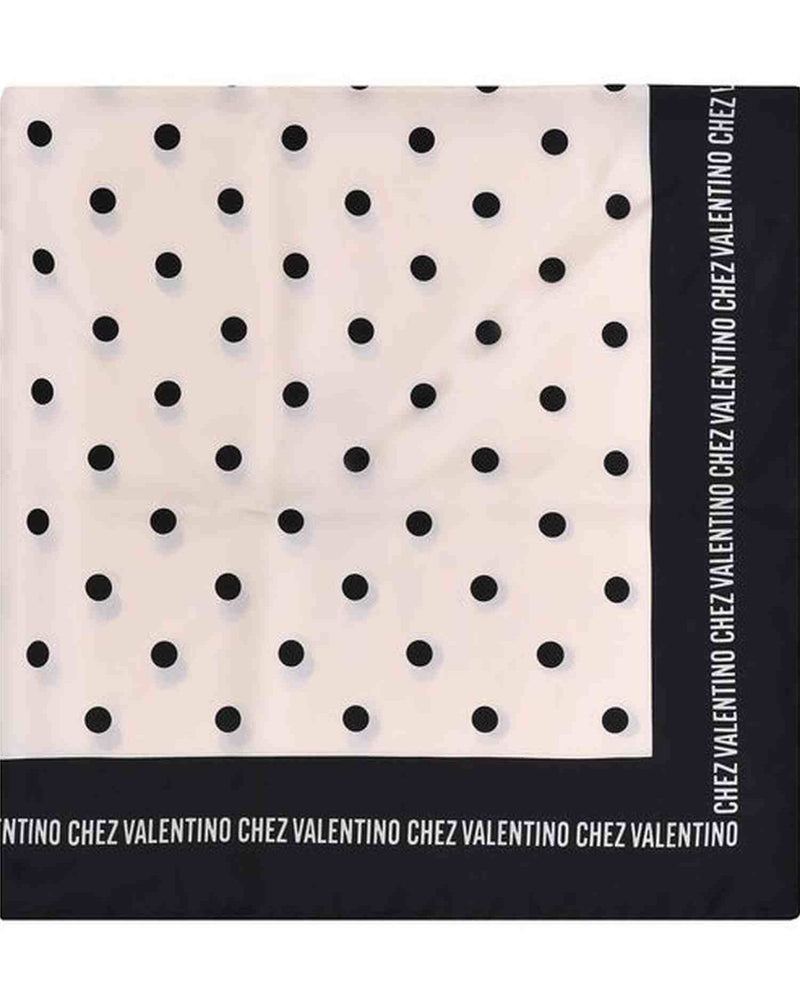 Valentino Silk Garavani Polka Dot Scarf Glam Steals