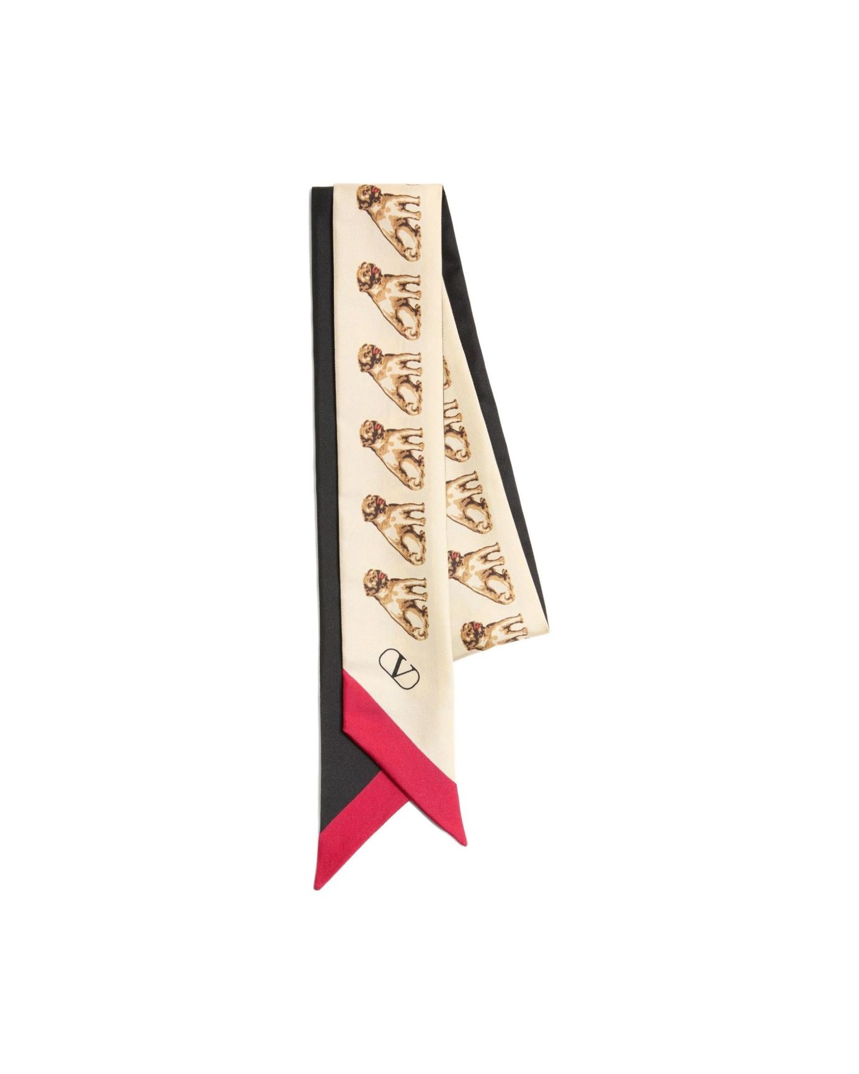 Valentino Silk Garavani Scarf Bandeaux Petit Charles Glam Steals
