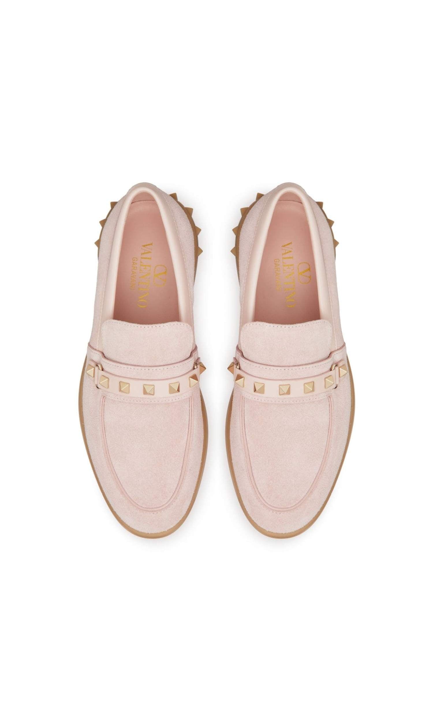 Valentino Suede Garavani Leisure Flows Loafers Glam Steals