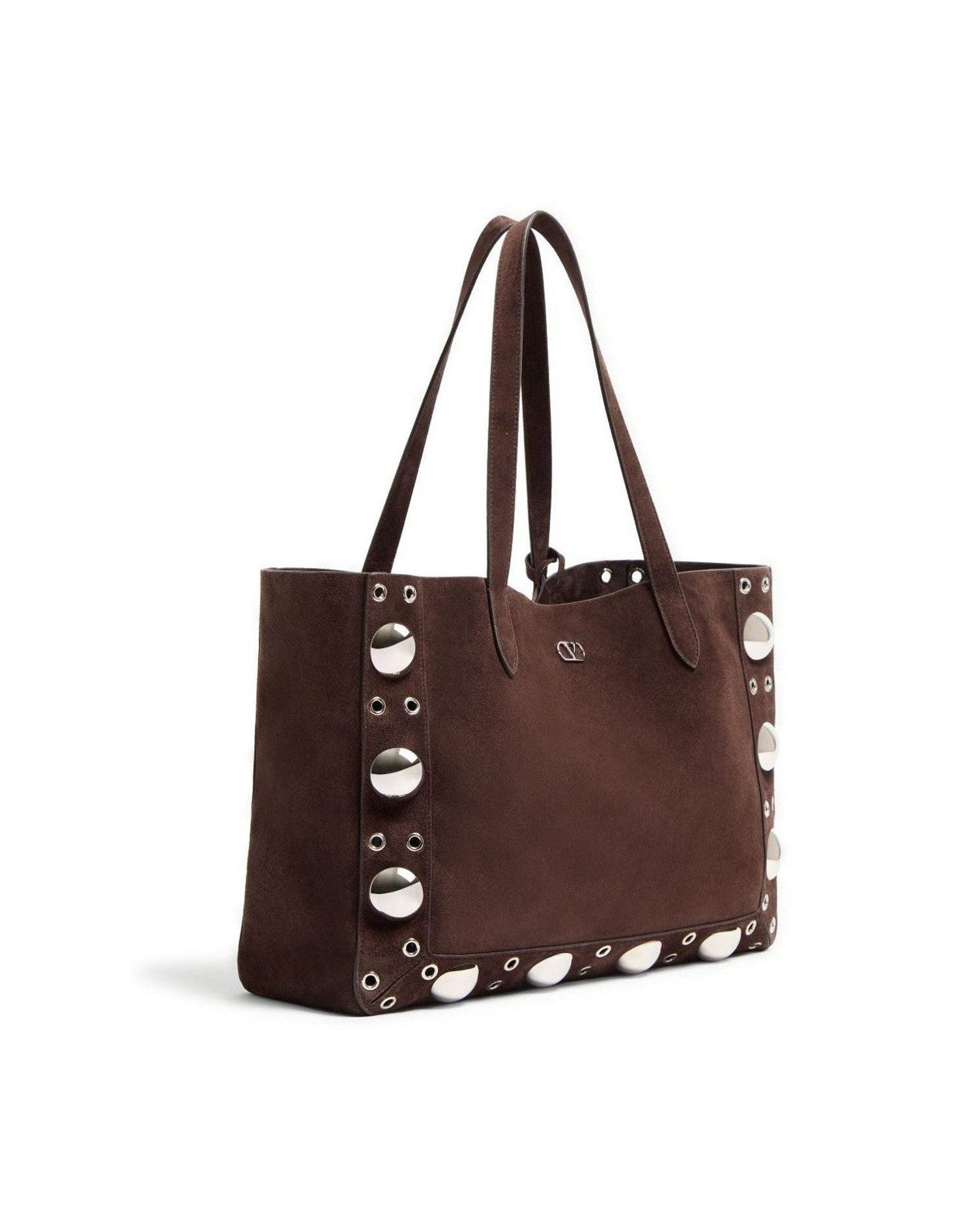 Valentino Suede Garavani Medium Nellcôte Shopping Bag Glam Steals