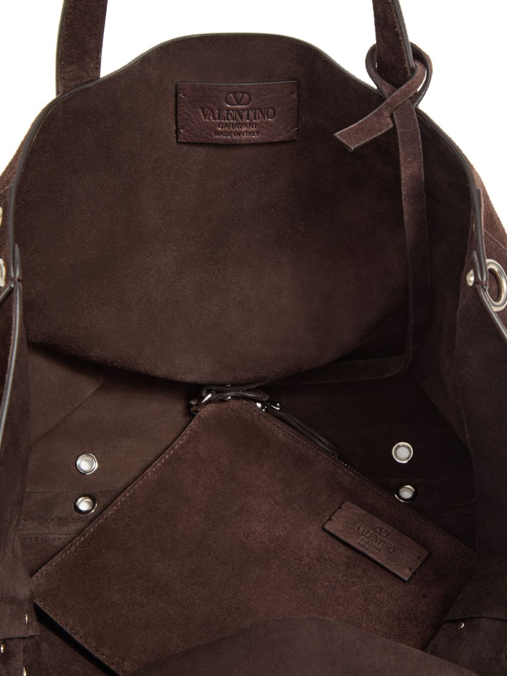 Valentino Suede Garavani Medium Nellcôte Shopping Bag Glam Steals