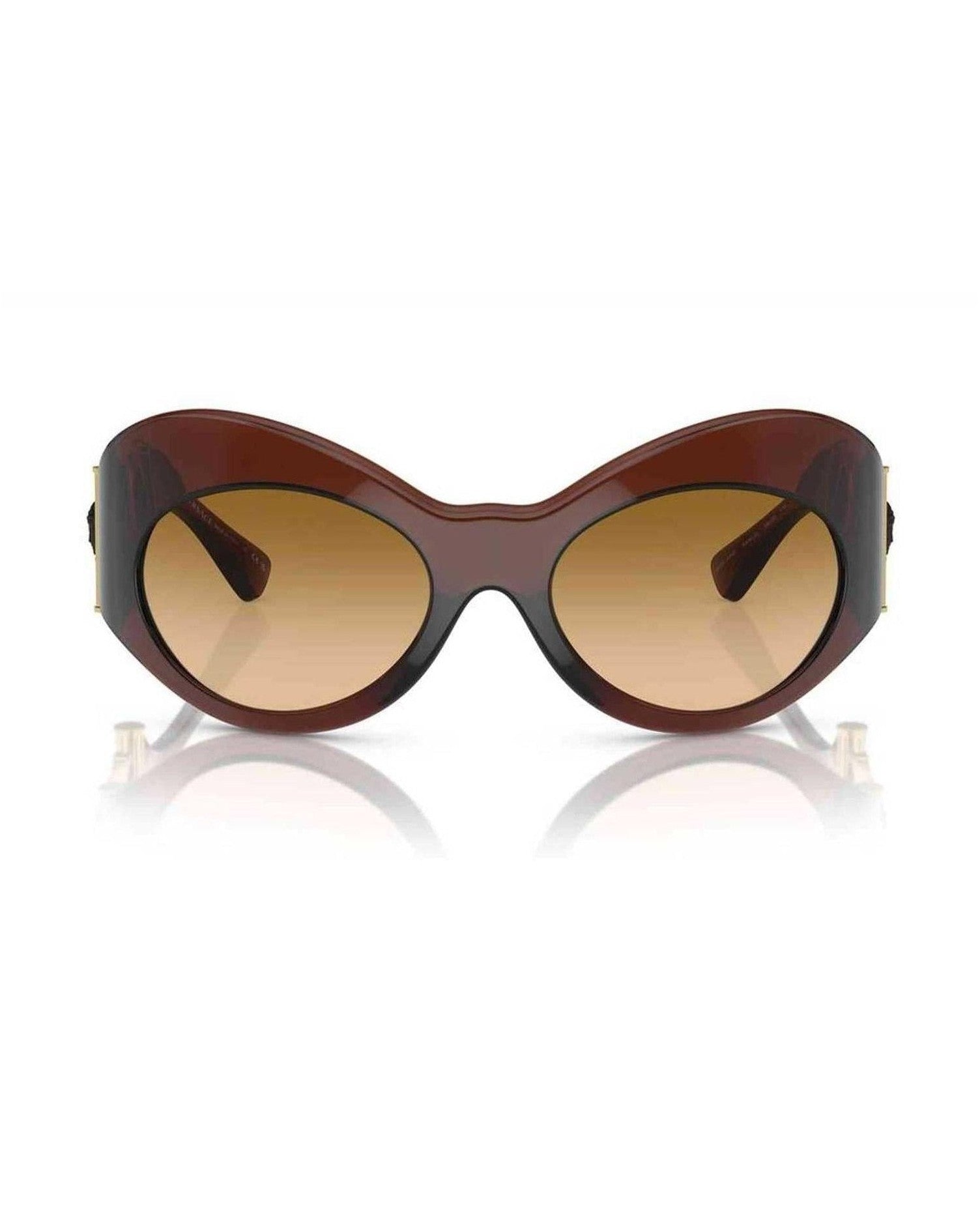 Versace Acetate Brown Sunglasses Glam Steals