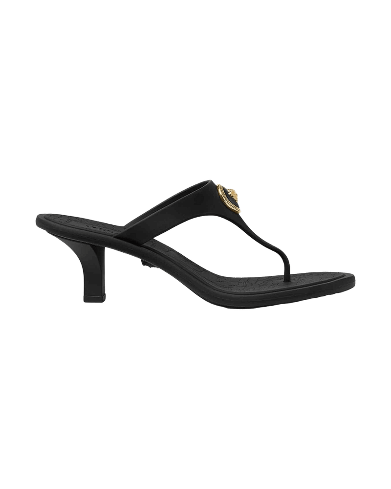 Versace Alia 55mm Rubber Flip Flop Sandals Glam Steals
