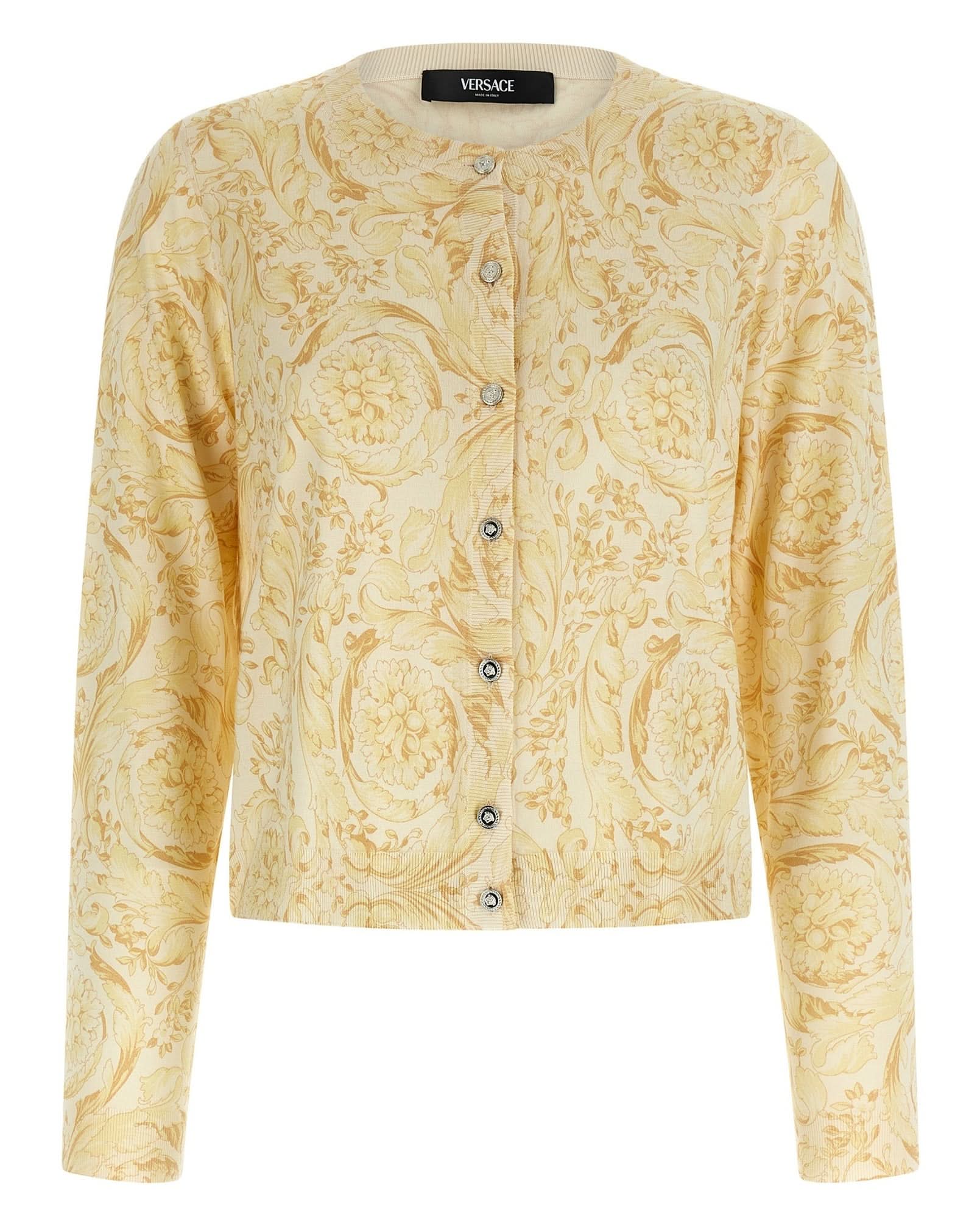 Versace Barocco 92 Cardigan Glam Steals