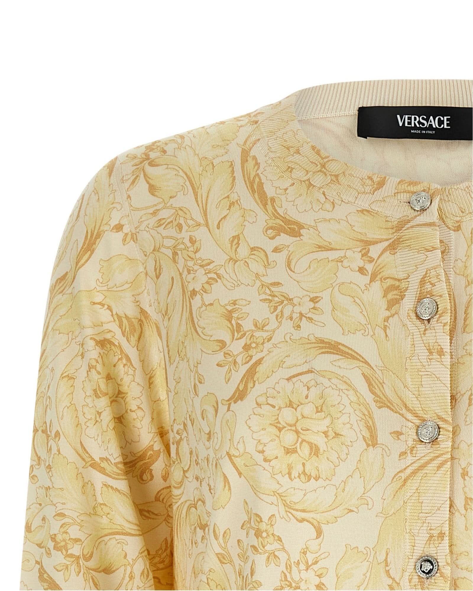 Versace Barocco 92 Cardigan Glam Steals