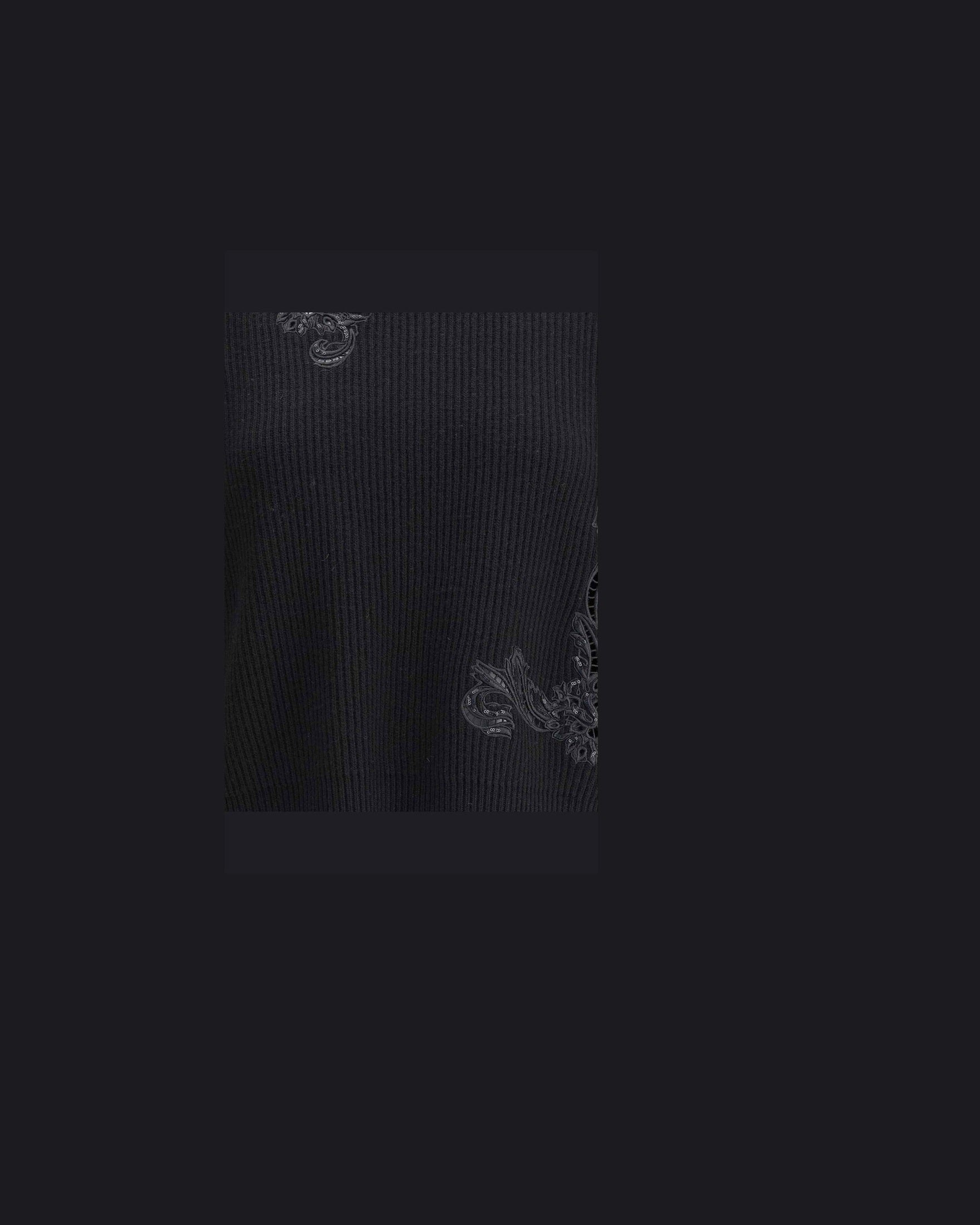 Versace Barocco Leaf Embroidered Sweater Glam Steals