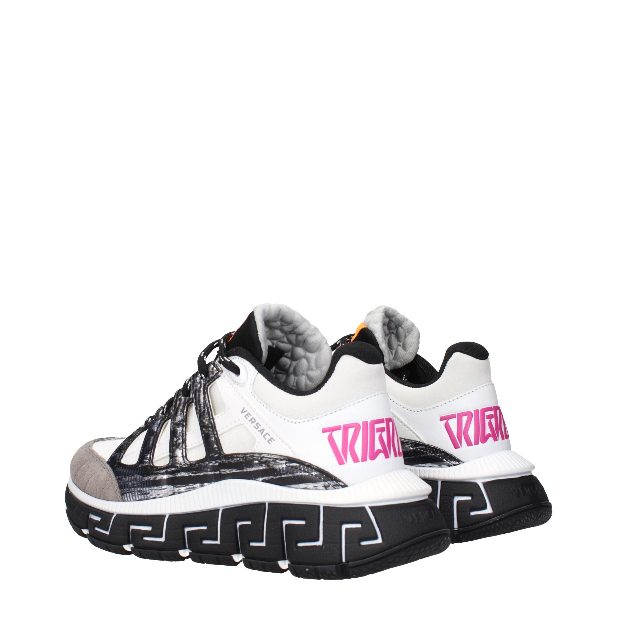 Versace Beige Fabric Athletic Sneakers Glam Steals