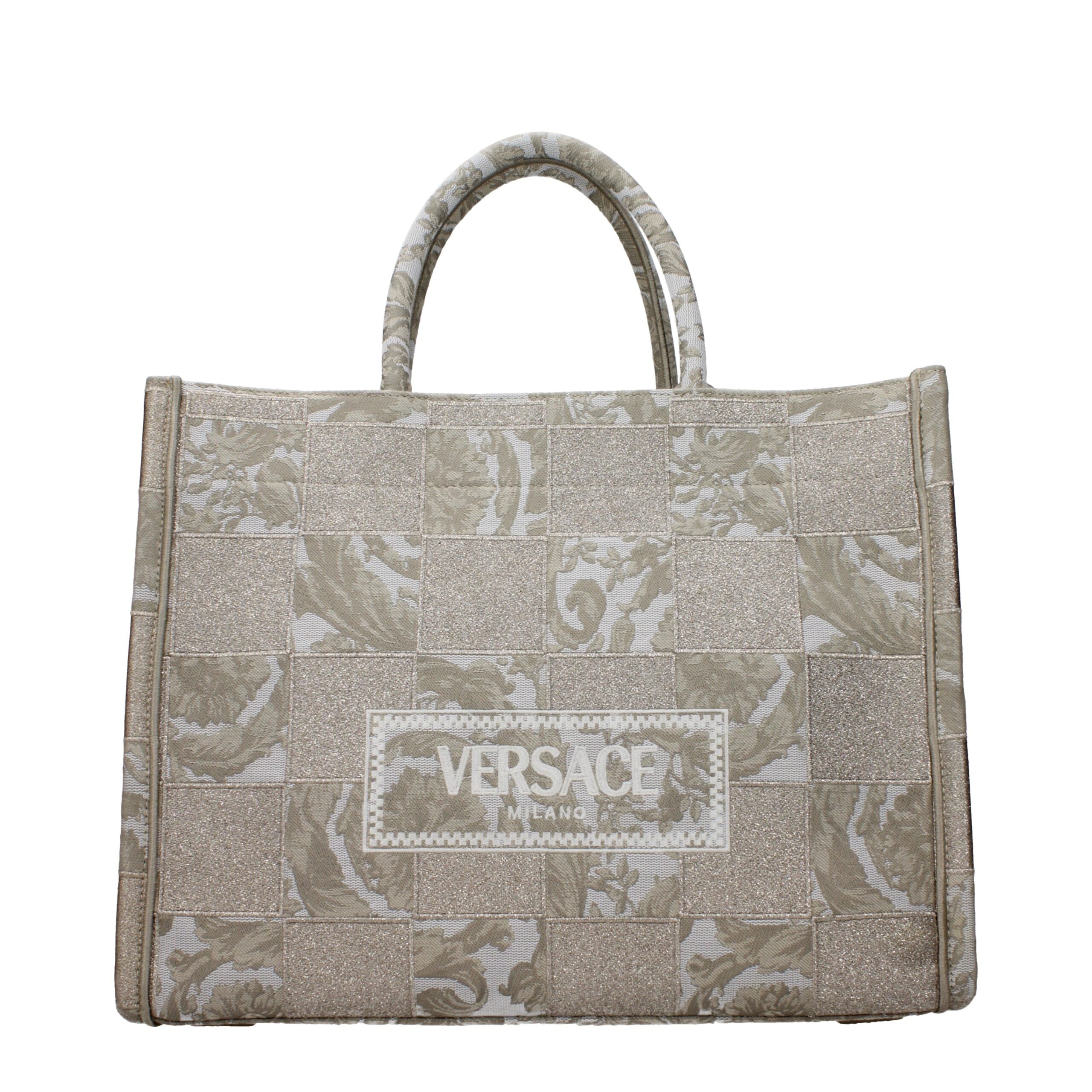 Versace Beige Handbag Glam Steals