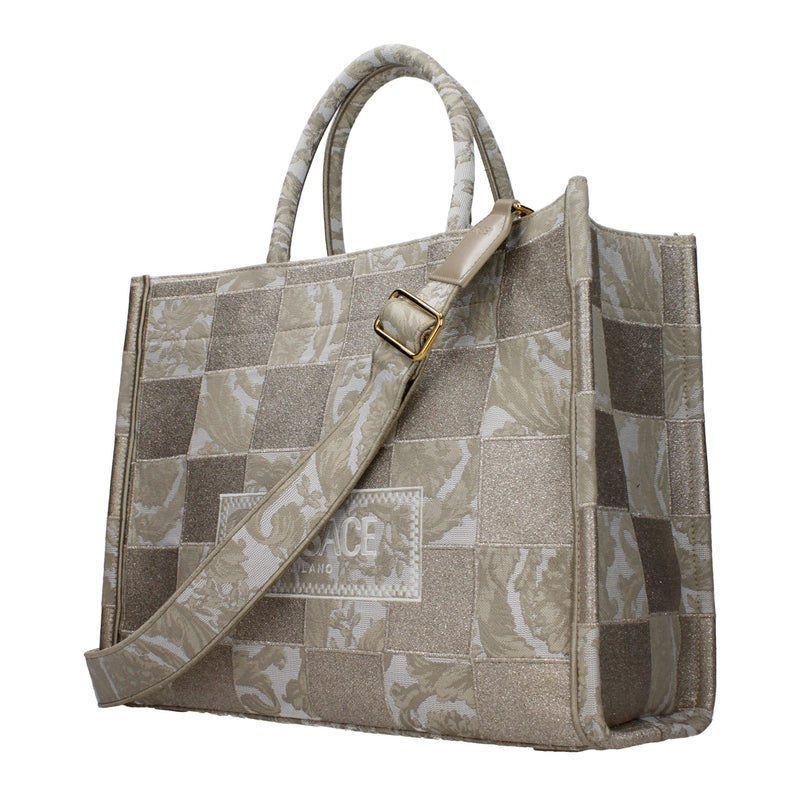 Versace Beige Handbag Glam Steals