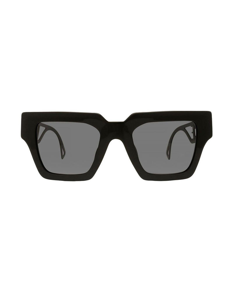 Versace Black Acetate Sunglasses 