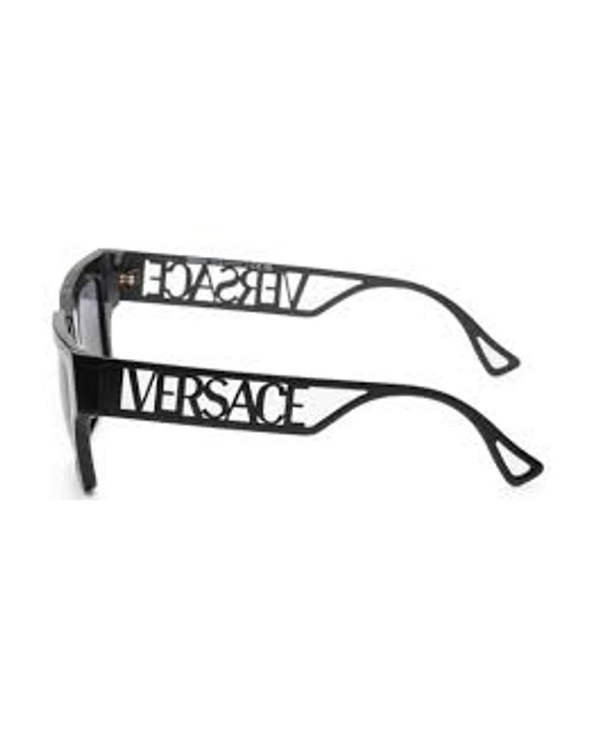 Versace Black Acetate Sunglasses 