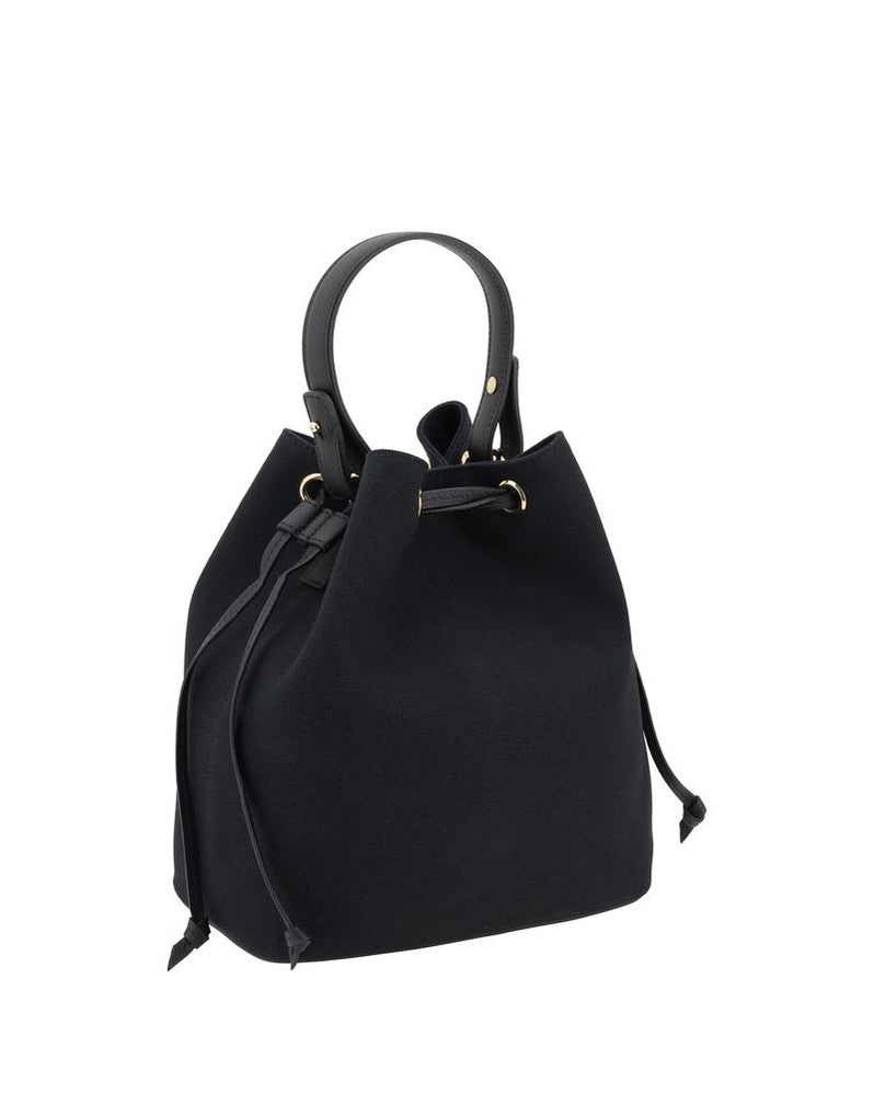 Versace Black Backet Bag Glam Steals