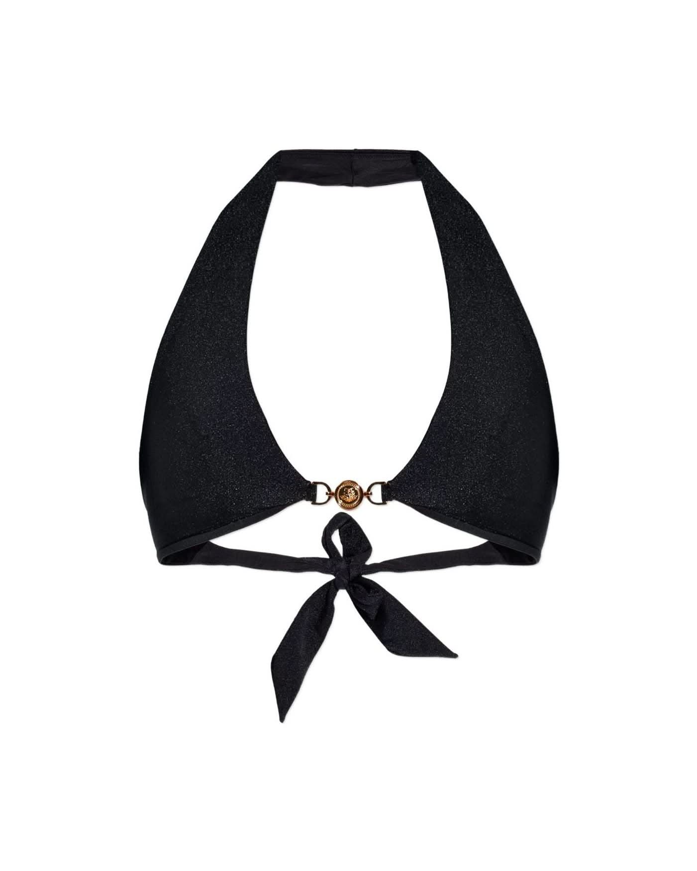 Versace Black Bikini Top Beachwear & underwear