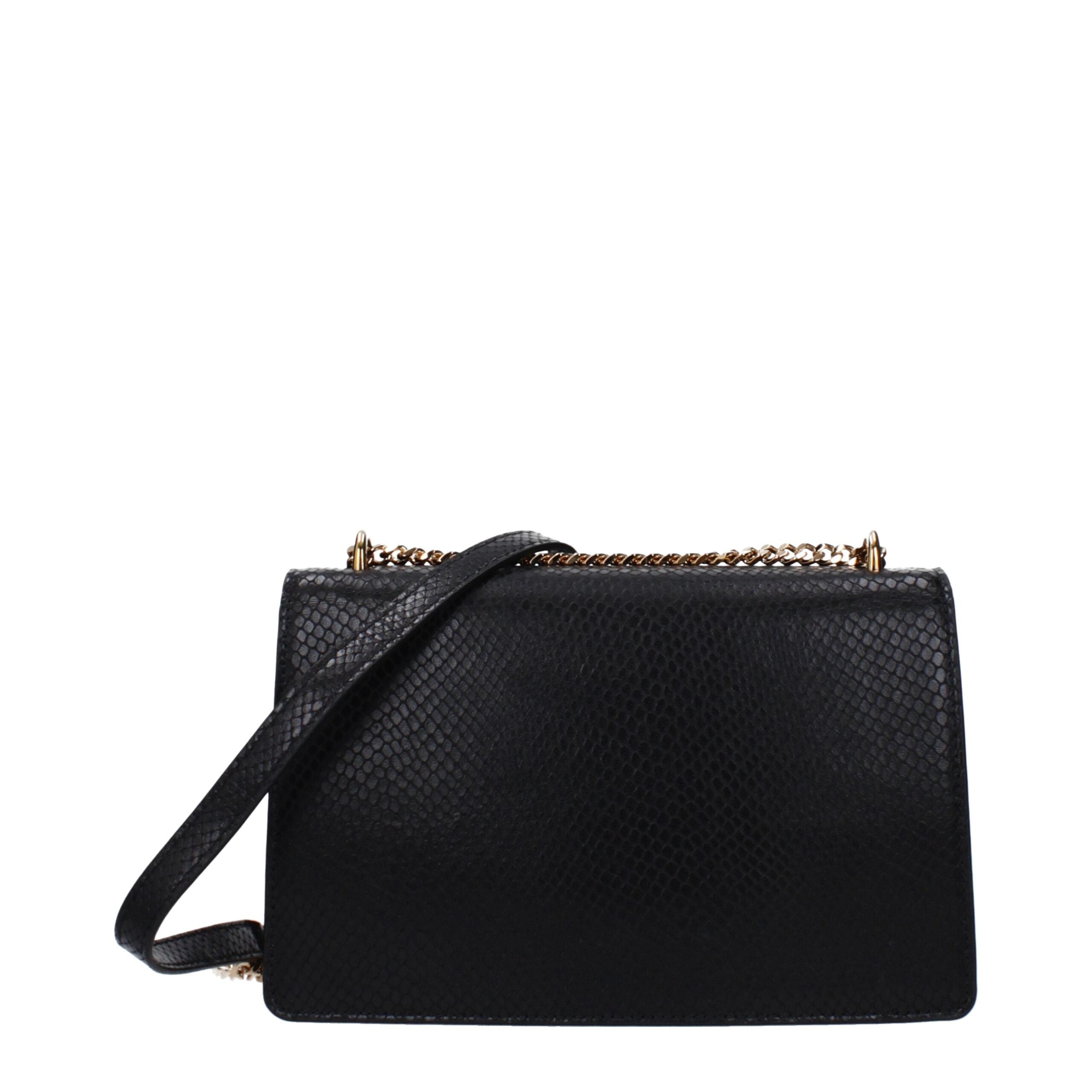 Versace Black Leather Crossbody Bag Glam Steals