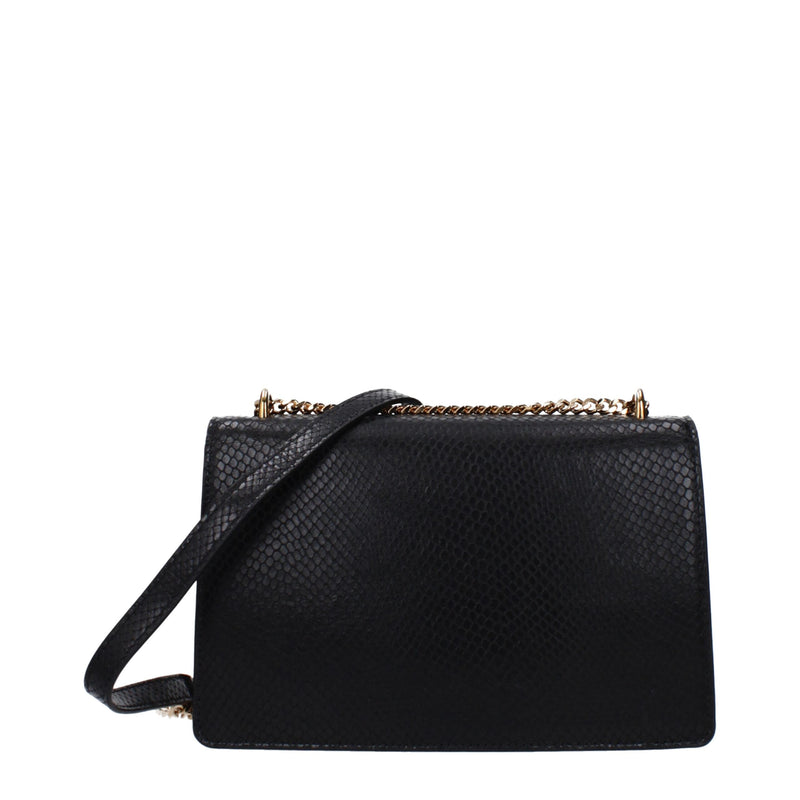 Versace Black Leather Crossbody Bag Glam Steals