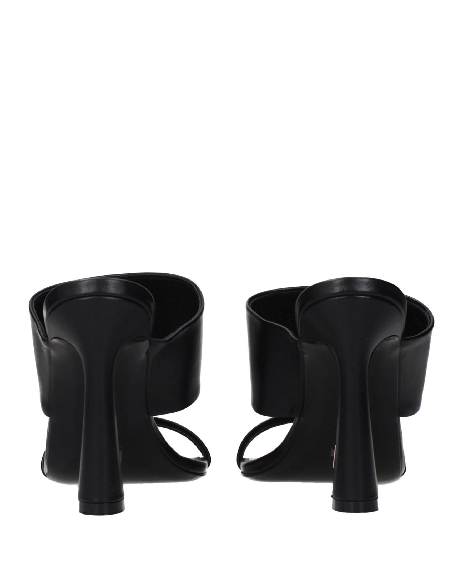 Versace Black Leather Stiletto Heel Sandals Glam Steals