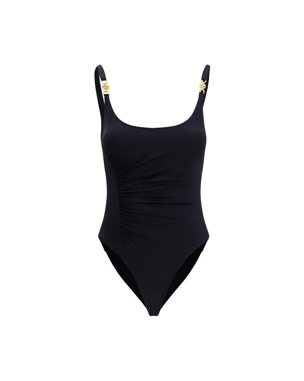 Versace Black Polyamide One Piece Swimsuit