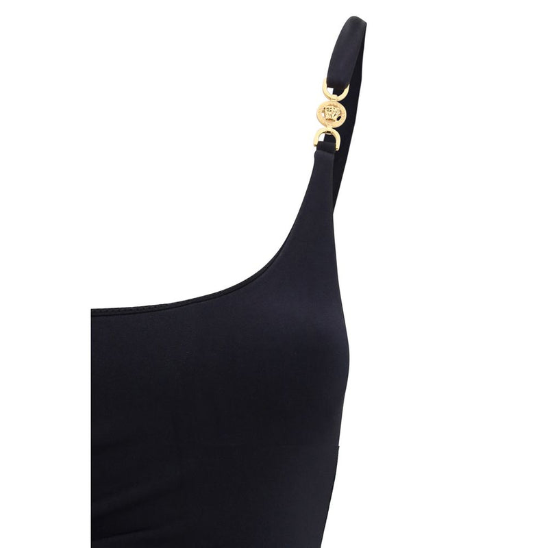 Versace Black Polyamide One Piece Swimsuit Glam Steals