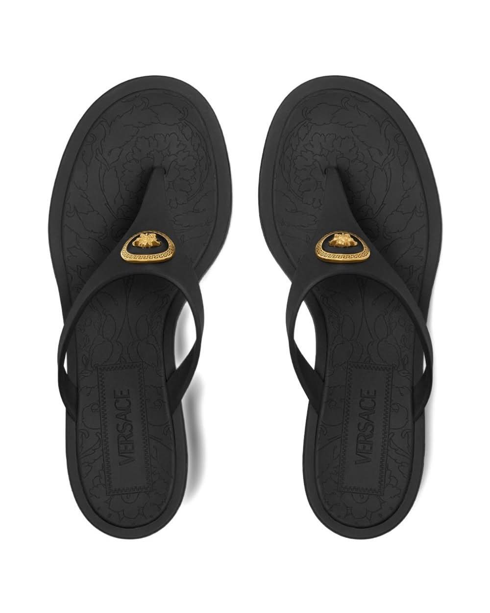 Versace Black Sandals Sandals