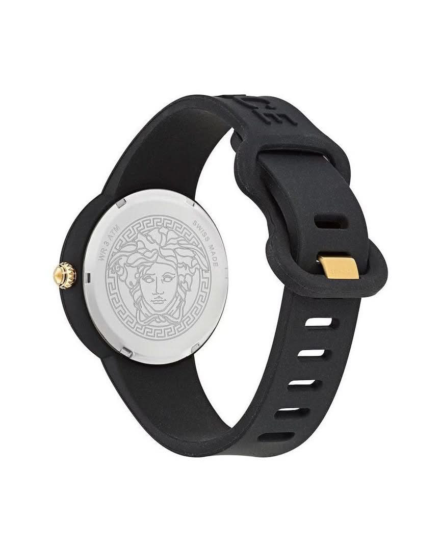 Versace Black Synthetic Sport Watch Glam Steals