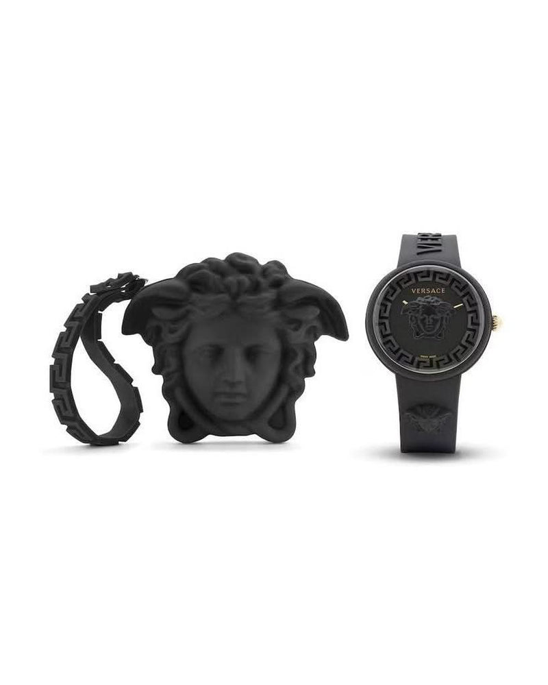 Versace Black Synthetic Sport Watch Glam Steals