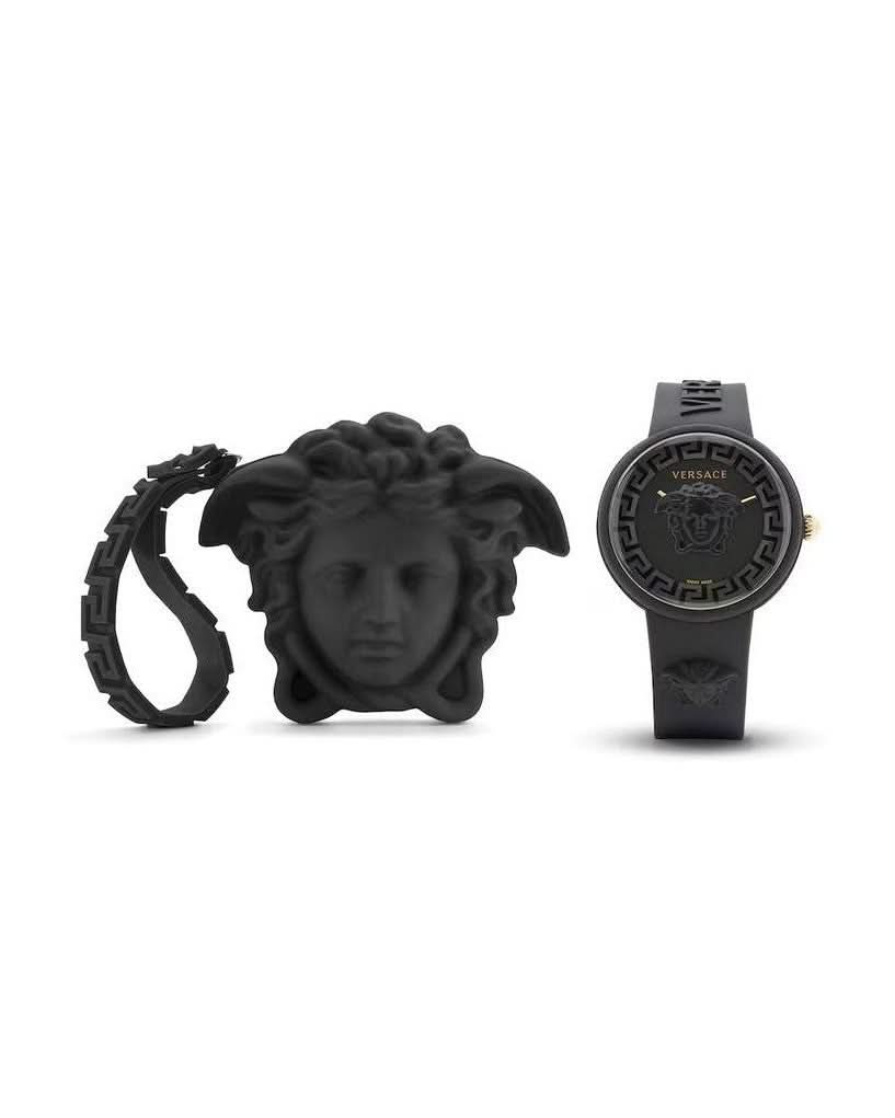 Versace Black Synthetic Sport Watch Glam Steals
