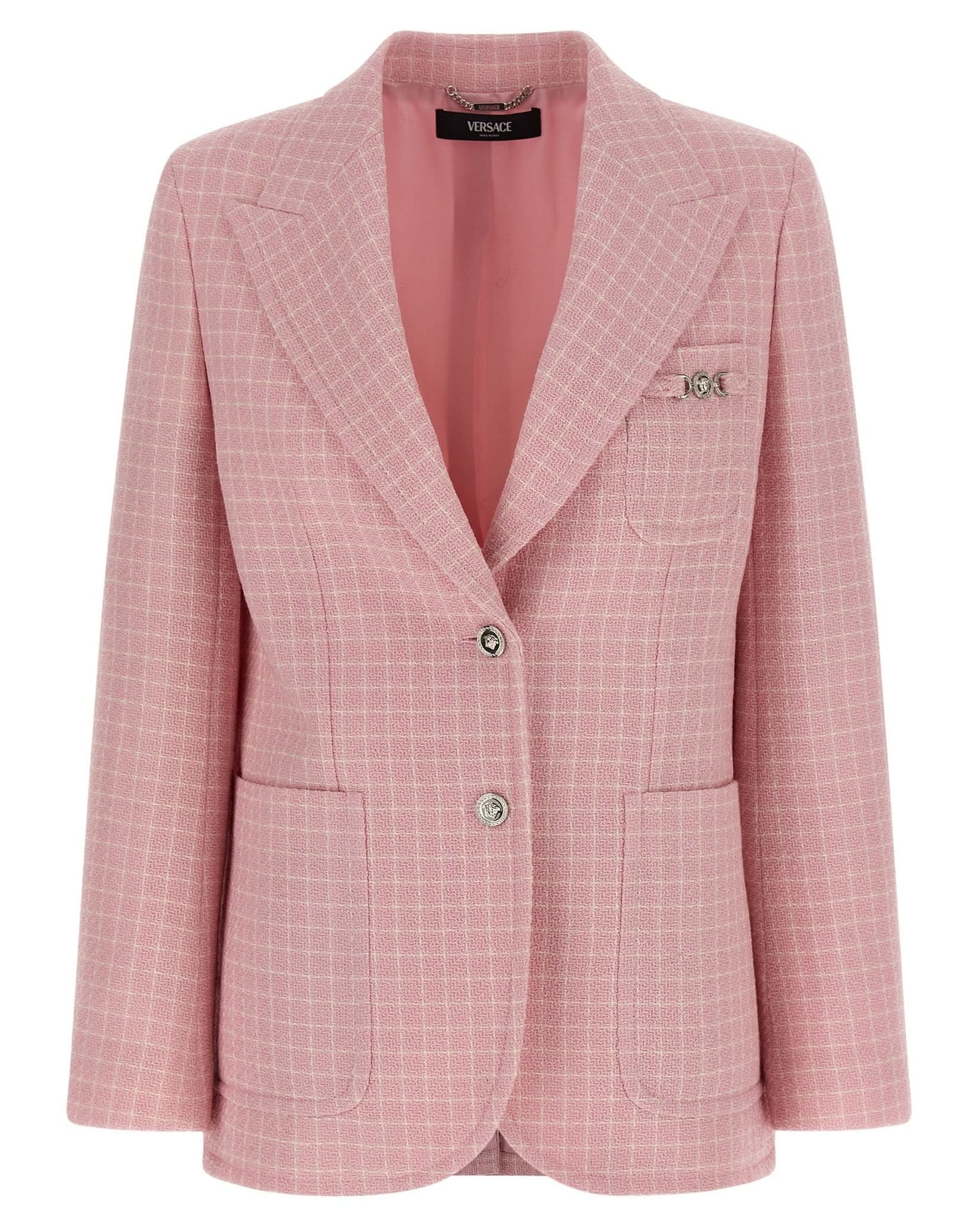 Versace Blazer Check Glam Steals