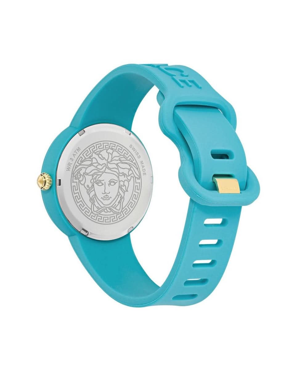 Versace Blue Synthetic Bracelet Watch Glam Steals