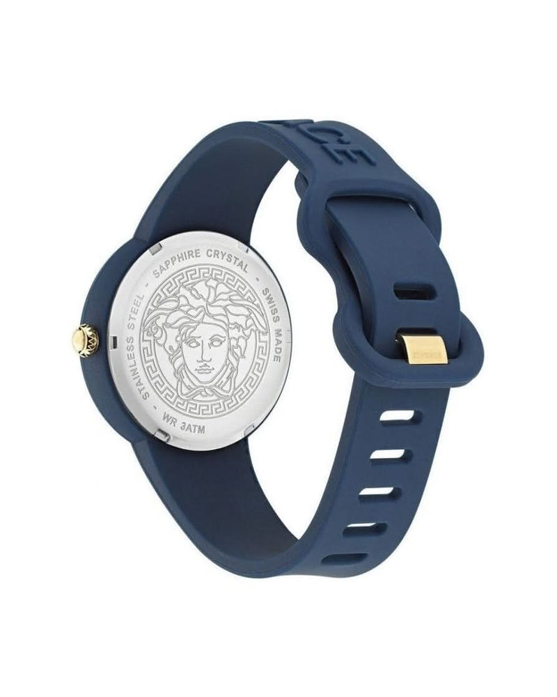 Versace Blue Synthetic Sport Watch Glam Steals