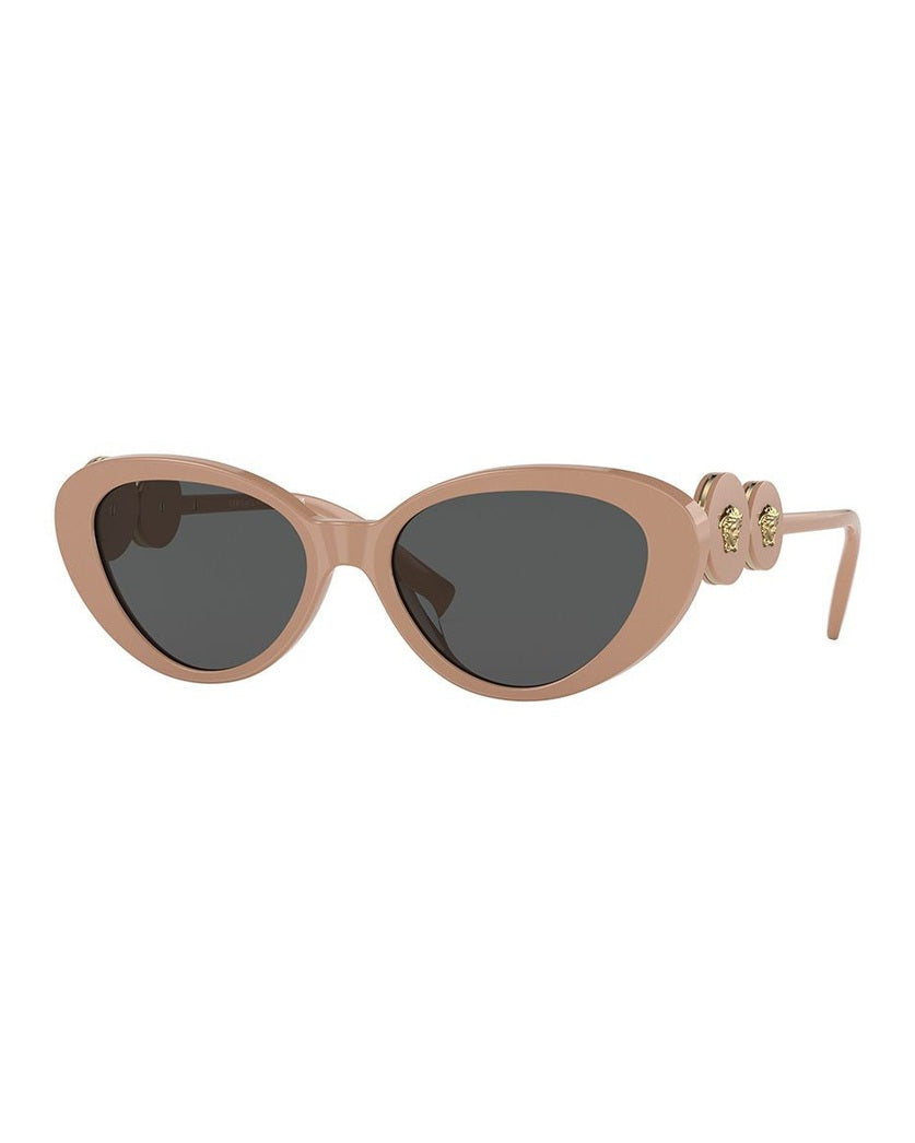 Versace Brown Acetate Sunglasses