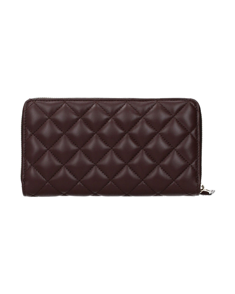 Versace Brown Leather Wallet Glam Steals