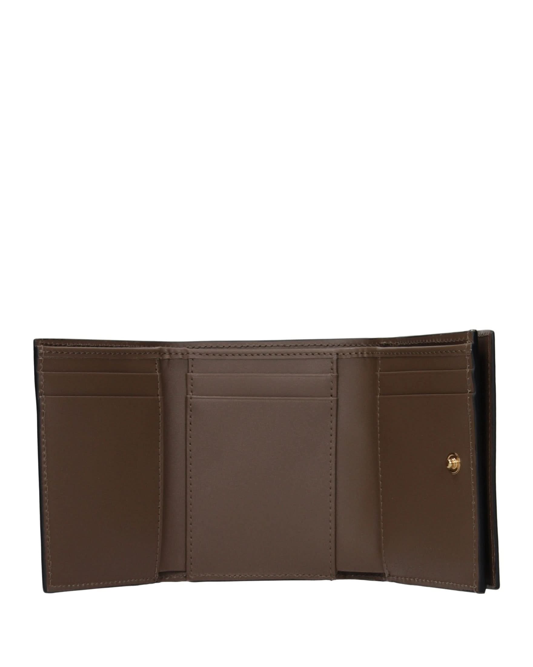 Versace Brown Leather Wallet Glam Steals